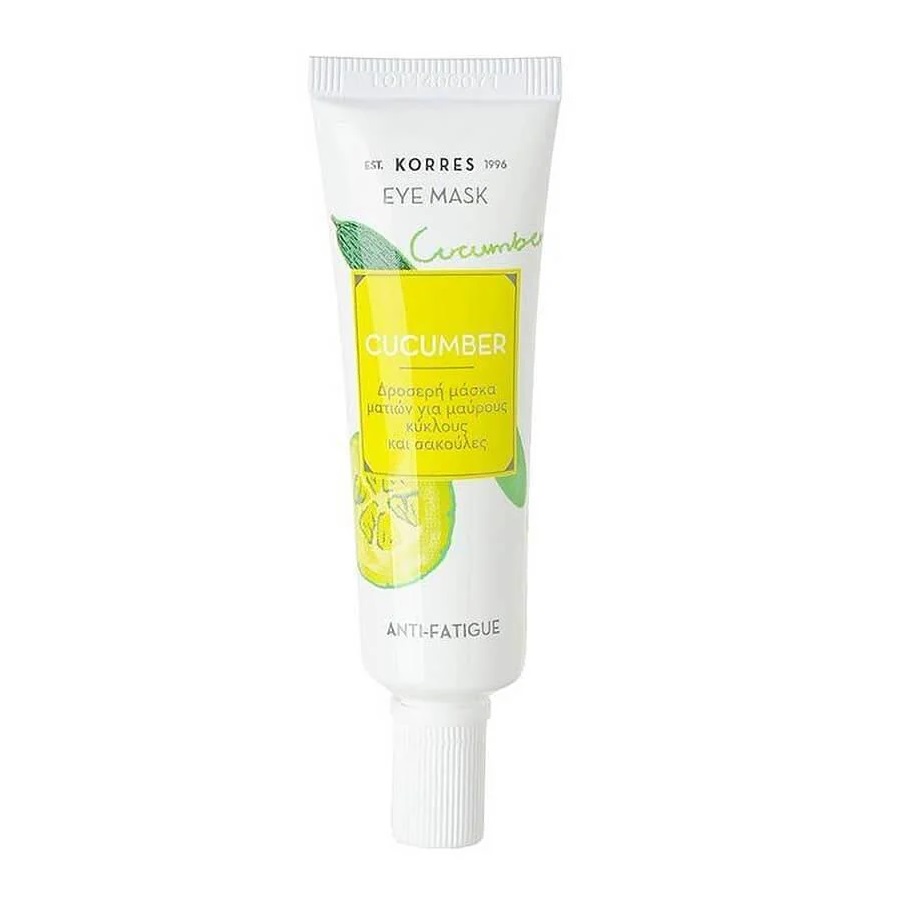 Korres Korres Cucumber Anti-Fatigue Eye Mask przeciwzmęczeniowa maska pod oczy z ekstraktem z ogórka 8ml — Inhaltsstoffe und Bewertung
