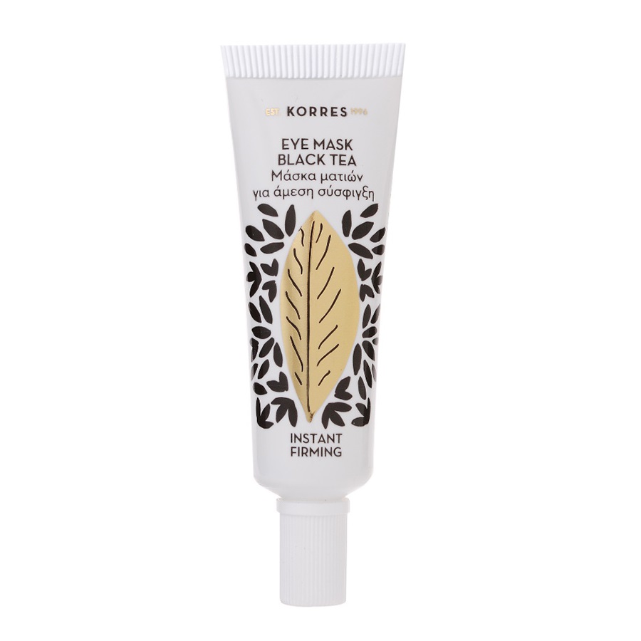 Korres Korres Black Tea Instant Firming Eye Mask ujędrniająca maska pod oczy z ekstraktem z czarnej herbaty 6ml