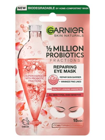 Garnier 1/2 Million Probiotics Fractions Repairing Eye Mask regenerujące płatki pod oczy 6g