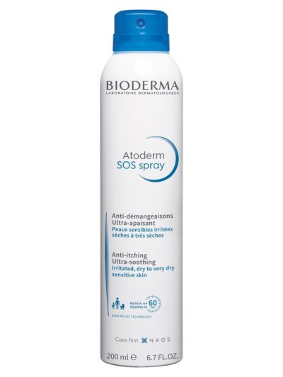 Bioderma Atoderm SOS spray przeciwświądowy 200ml