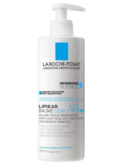 La Roche Posay Lipikar Baume Light AP+M lekki balsam do ciała przeciw swędzeniu i nawracającej suchości 400ml