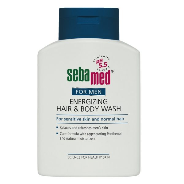 Sebamed For Men Energizing Hair & Body Wash żel do mycia ciała i włosów dla mężczyzn 200ml