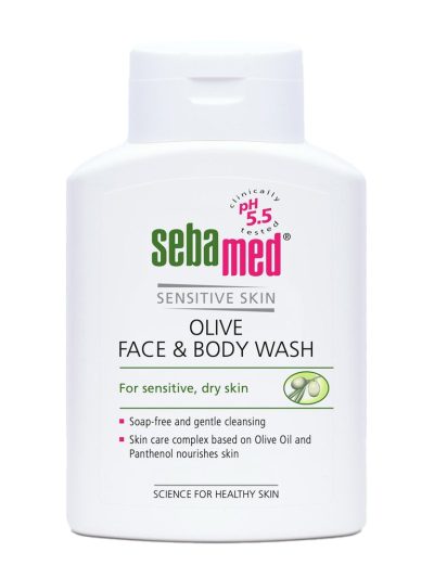 Sebamed Olive Face & Body Wash oliwkowa emulsja do mycia twarzy i ciała 200ml