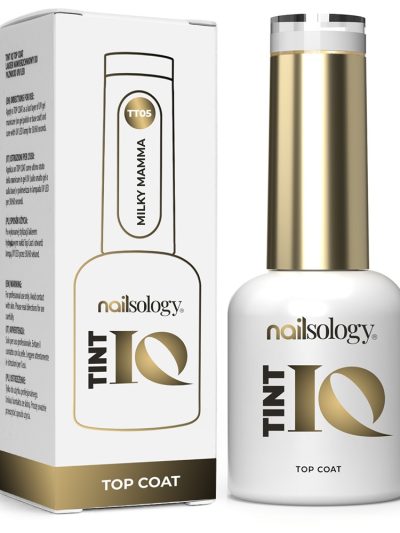 Clavier Nailsology Tint IQ Top Coat top hybrydowy TT05 Milky Mamma 8ml