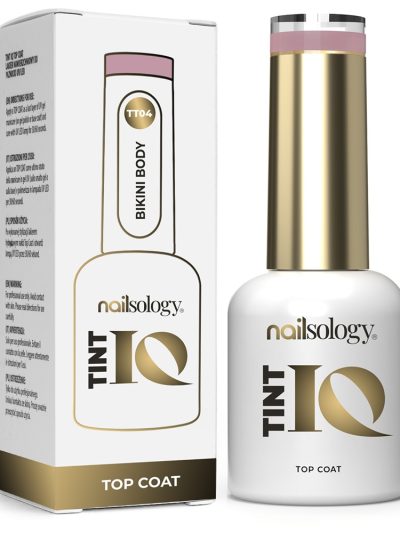 Clavier Nailsology Tint IQ Top Coat top hybrydowy TT04 Bikini Body 8ml