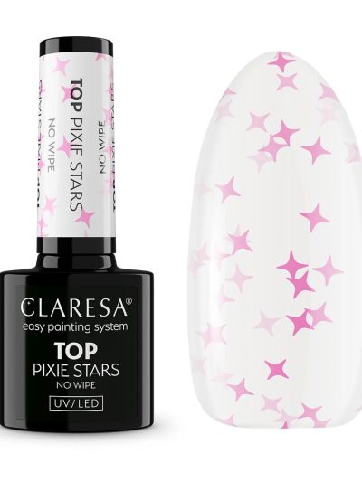 Claresa Top Pixie Stars No Wipe top hybrydowy bez przemywania 5g