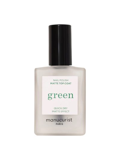 Manucurist Green Matte Top Coat matowy lakier nawierzchniowy 15ml
