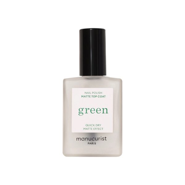 Manucurist Green Matte Top Coat matowy lakier nawierzchniowy 15ml