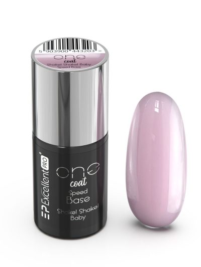 Excellent PRO One Coat Speed Base kryjąca baza hybrydowa Shake! Shake! Baby 7g