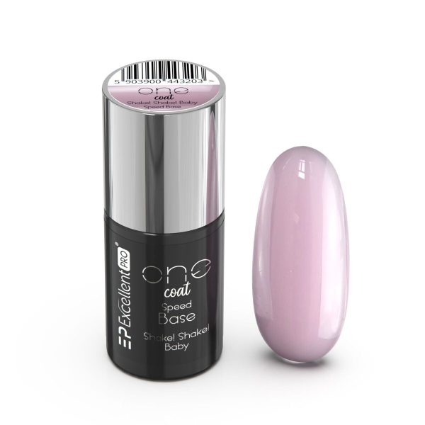 Excellent PRO One Coat Speed Base kryjąca baza hybrydowa Shake! Shake! Baby 7g