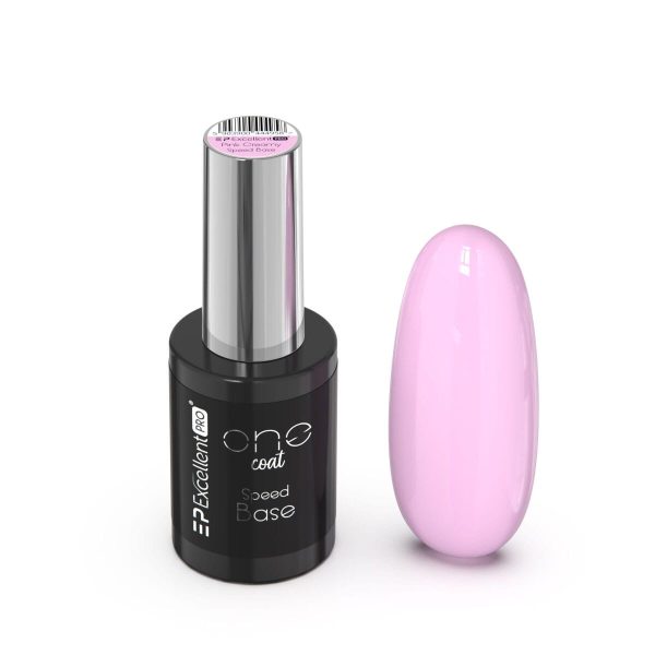 Excellent PRO One Coat Speed Base kryjąca baza hybrydowa Pink Creamy 11g