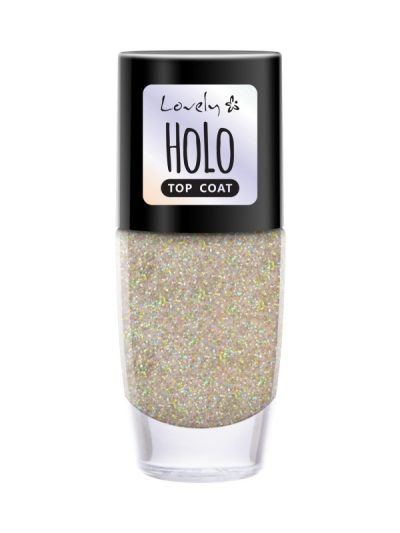 Lovely Holo Top Coat holograficzny top do paznokci 1 8ml