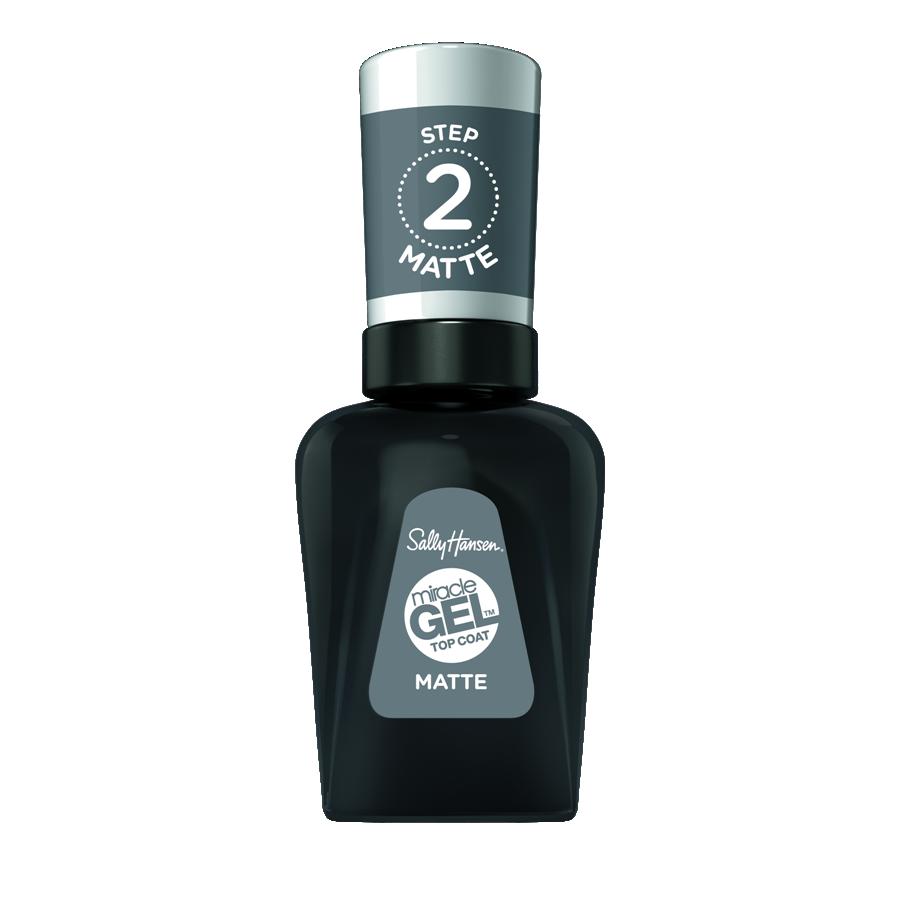 Sally Hansen Sally Hansen Miracle Gel Top Coat Matte matowy lakier nawierzchniowy 14.7ml — Składniki i ocena