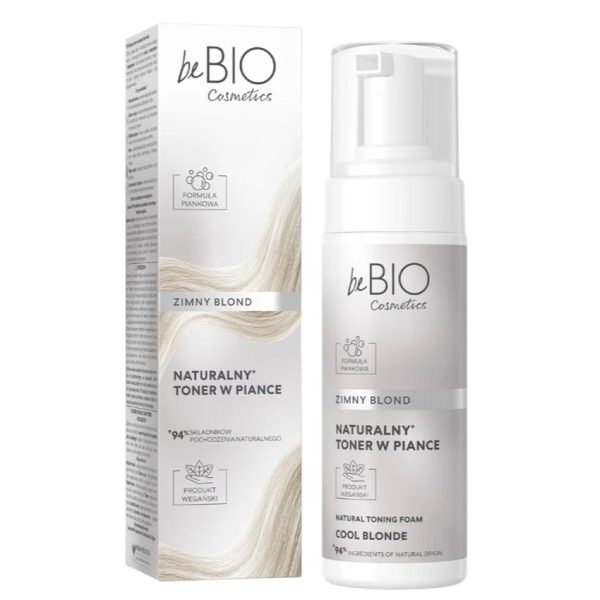 BeBio Ewa Chodakowska Naturalny toner w piance Zimny Blond 120ml