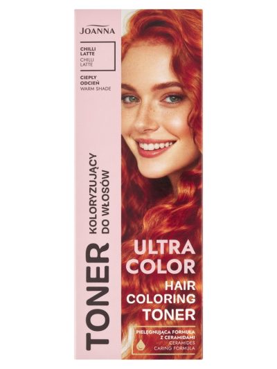 Joanna Ultra Color toner koloryzujący do włosów Chilli Latte 100g