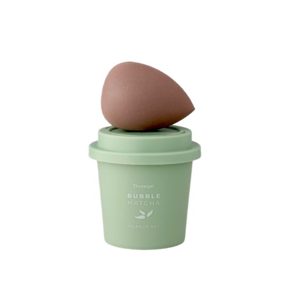 Donegal Bubble Matcha gąbka do makijażu + etui 4366