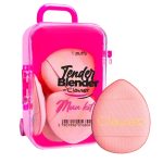 Clavier Tender Blender Mua Kit zestaw mini gąbek do makijażu w walizeczce Pink 6szt.