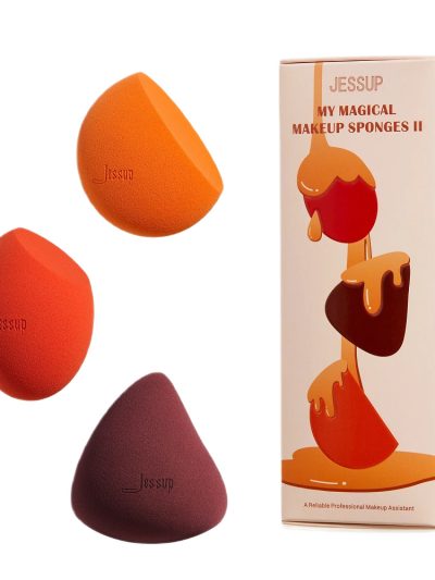 JESSUP My Magical Makeup Sponges II gąbeczki do makijażu 3szt.