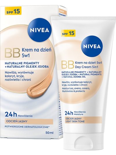 Nivea Krem BB 5w1 na dzień Jasny 50ml