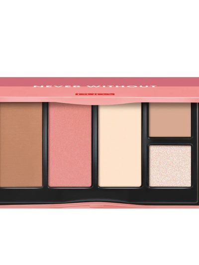 Pupa Milano Never Without All In One Face Palette paleta do makijażu twarzy 001 Light Skin 15.2g