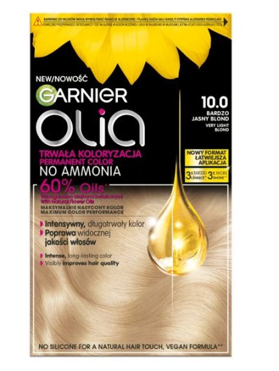 Garnier Olia farba do włosów 10.0 Bardzo Jasny Blond