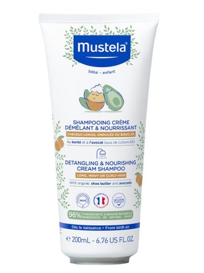 Mustela Bebe odżywczy szampon ułatwiający rozczesywanie 200ml