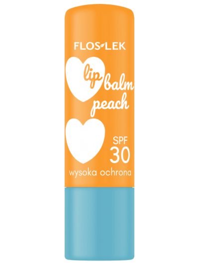 Floslek Lip Care Peach pomadka do ust SPF30 4g