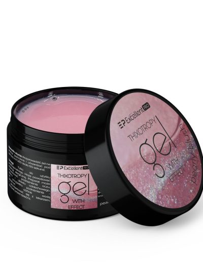 Excellent PRO Thixotropy Gel With Effect żel budujący Pearly Blush 15g