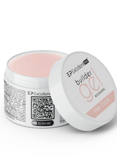 Excellent PRO Builder Gel Economic żel budujący Pink Clear 15g
