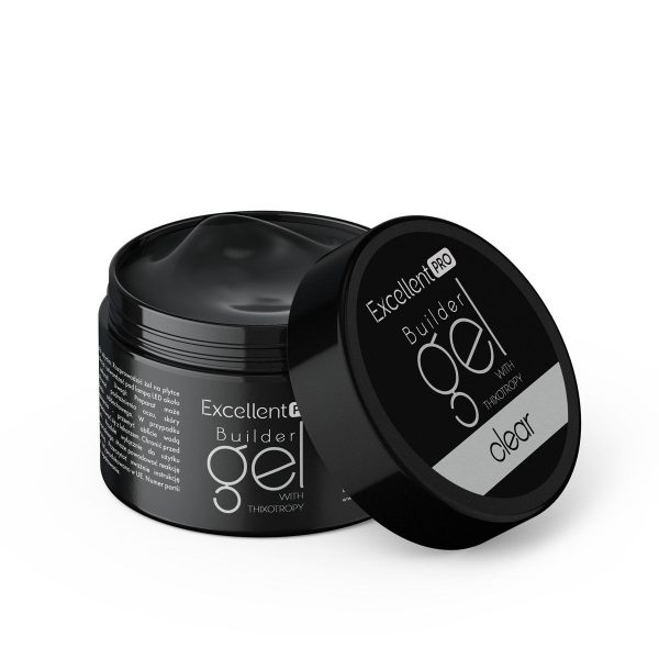 Excellent PRO Builder Gel With Thixotropy żel budujący Clear 15g