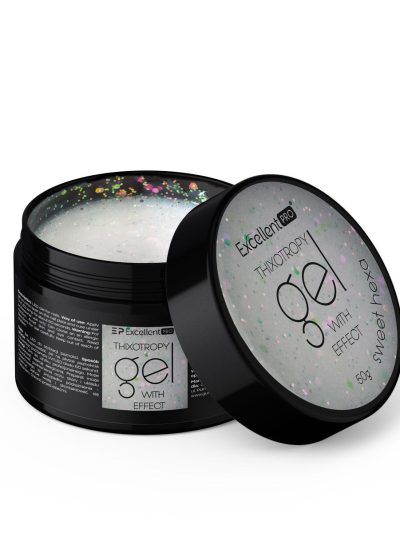 Excellent PRO Thixotropy Gel With Effect żel budujący Sweet Hexa 50g
