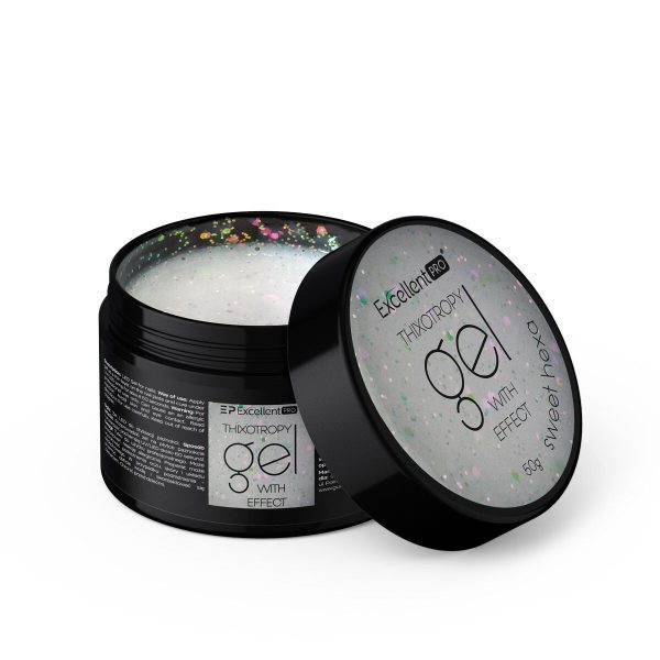 Excellent PRO Thixotropy Gel With Effect żel budujący Sweet Hexa 50g