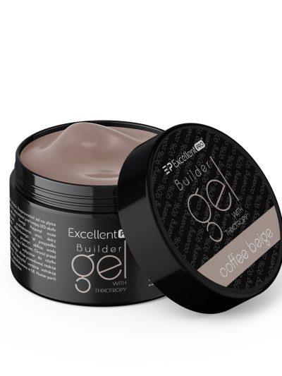 Excellent PRO Builder Gel With Thixotropy żel budujący Coffee Beige 50g