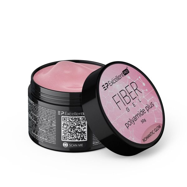 Excellent PRO Fiber Gel Polyamide Plus żel budujący Romantic Glow 50g