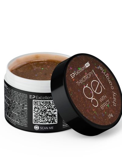 Excellent PRO Thixotropy Gel With Effect żel budujący Shiny Caramel 15g