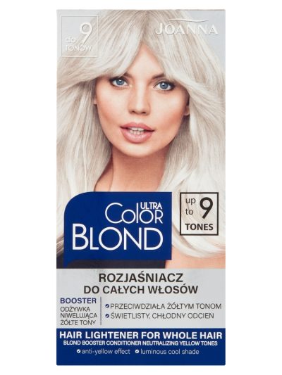 Joanna Ultra Color Blond rozjaśniacz do całych włosów do 9 tonów