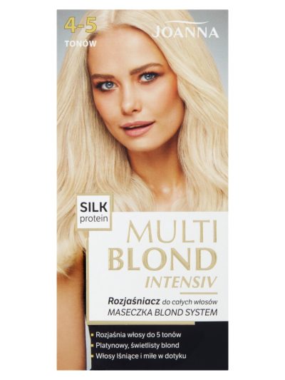Joanna Multi Blond Intensiv rozjaśniacz do całych włosów 4-5 tonów
