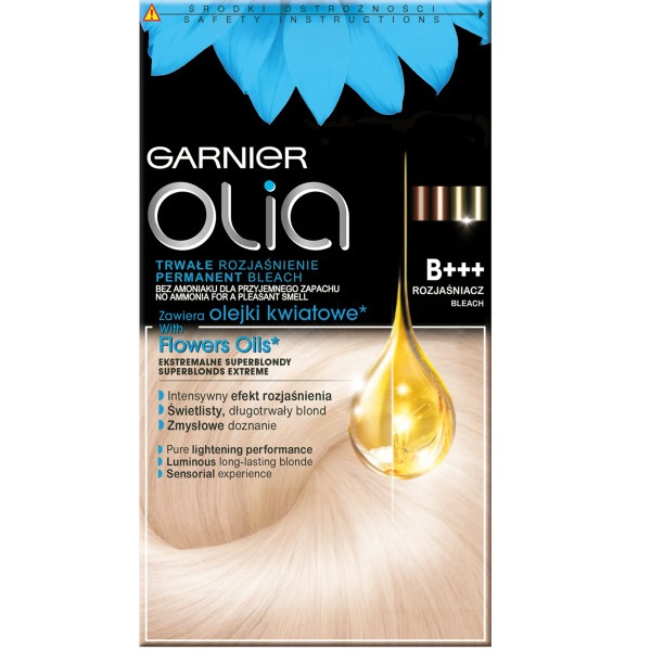 Garnier Olia rozjaśniacz do włosów B+++