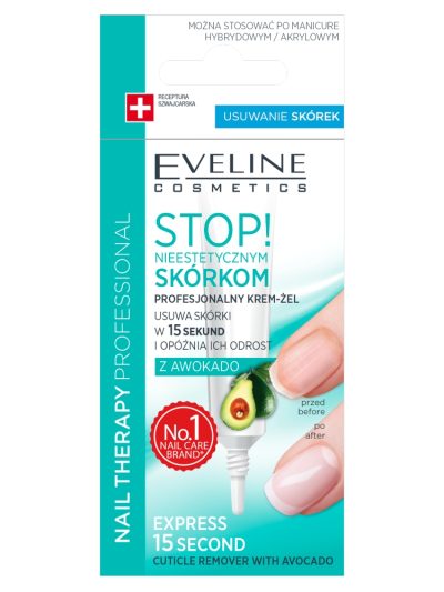 Eveline Cosmetics Nail Therapy Professional profesjonalny krem - żel do skórek 12ml