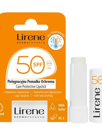 Lirene Pielęgnacyjna pomadka ochronna SPF50 4.6g