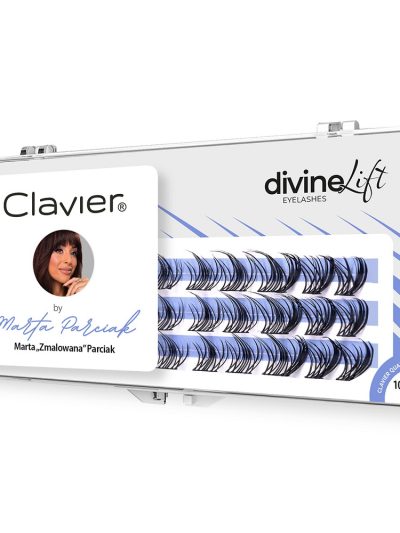 Clavier Divine Lift by Marta „Zmalowana” Parciak kępki rzęs – natychmiastowy lifting i zagęszczenie 10-13mm