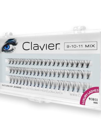 Clavier Classic kępki rzęs Mix 9/10/11mm