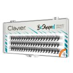Clavier BeShaped jedwabne kępki rzęs skręt B 10D 13mm