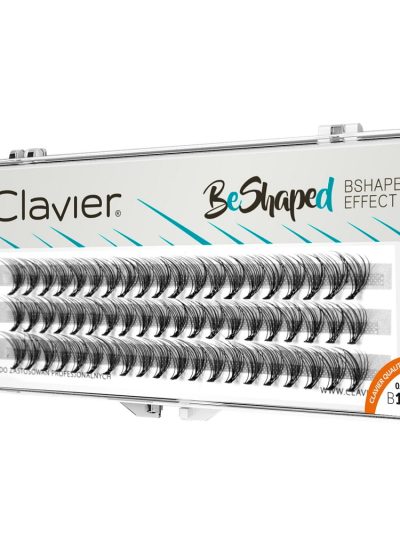 Clavier BeShaped jedwabne kępki rzęs skręt B 10D 13mm