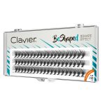 Clavier BeShaped jedwabne kępki rzęs skręt B 10D 12mm