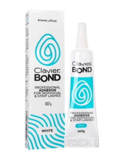 Clavier Bond klej do rzęs Biały 0.07g