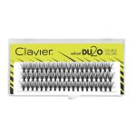 Clavier DU2O Double Volume kępki rzęs Black 10mm