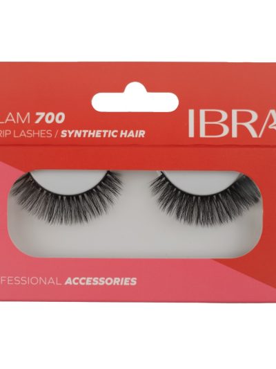 Ibra Para sztucznych rzęs na pasku Glam 700 Black