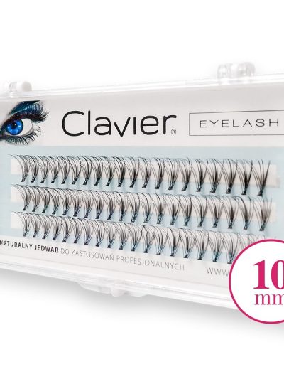 Clavier Eyelash kępki rzęs 10mm Black