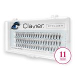 Clavier Eyelash kępki rzęs 11mm Black